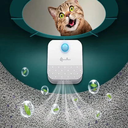Purificateur Litière Chat - Élimine les Odeurs