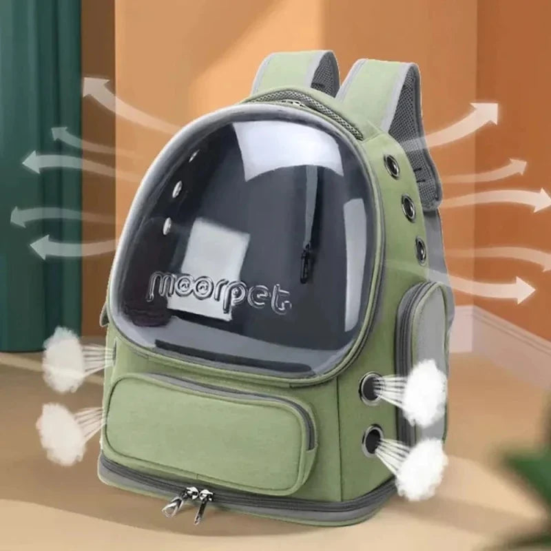 Sac à Dos Chat Capsule - Voyage Sécurisé et Confortable