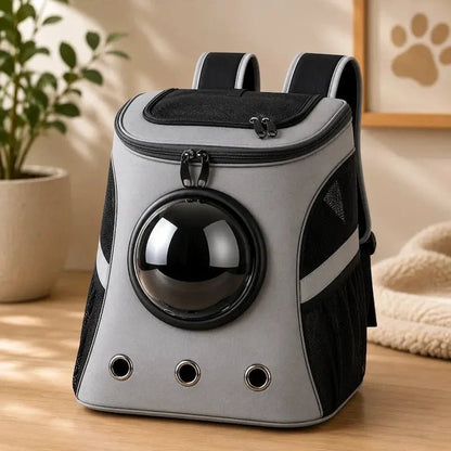 Sac à Dos Astronaute pour Chat - Vision Panoramique