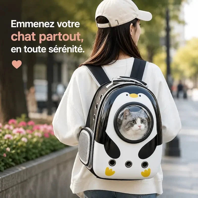 Sac de Transport Chat Hublot 360°