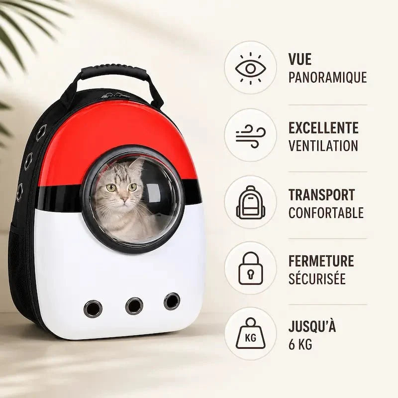 Sac de Transport Chat Hublot 360°