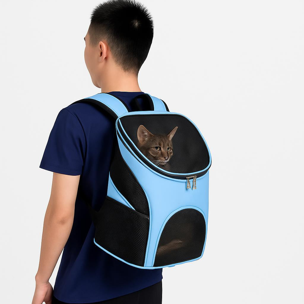 Sac de Transport Chat Pratique et Aéré
