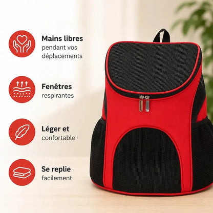 Sac de Transport Chat Pratique et Aéré