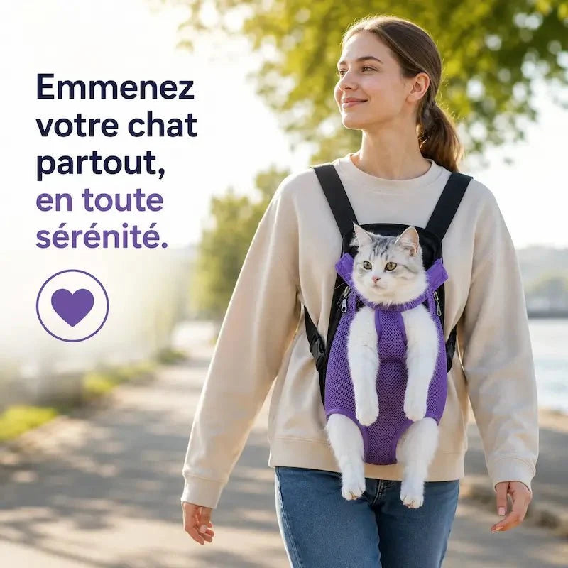 Sac à Dos Chat - Promenade Confortable