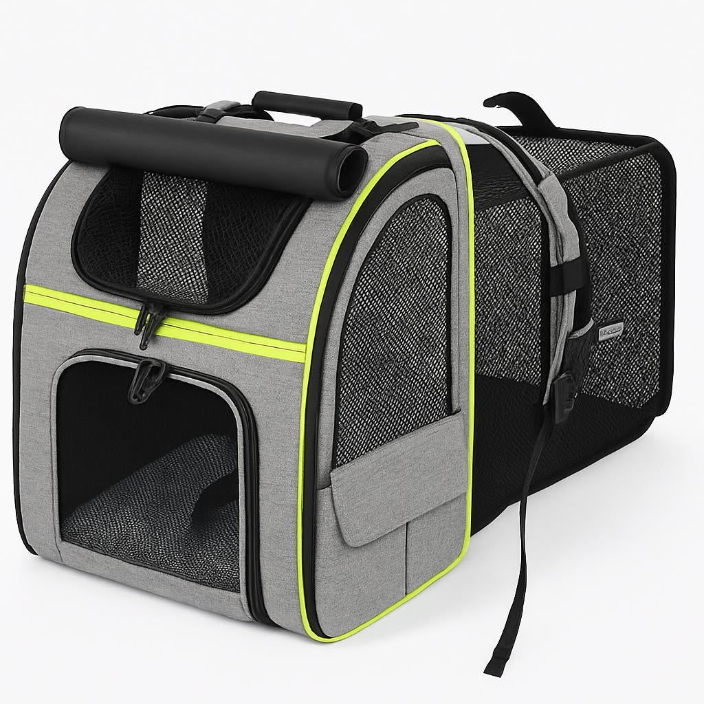 Sac à Dos Extensible pour Chat - Confort et Espace