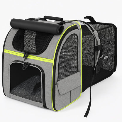 Sac à Dos Extensible pour Chat - Confort et Espace