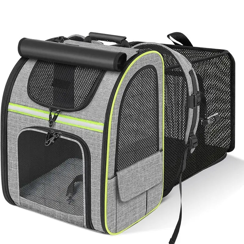 Sac à Dos Extensible pour Chat - Confort et Espace