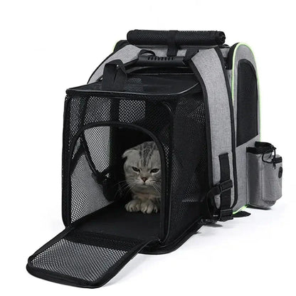 Sac à Dos Extensible pour Chat - Confort et Espace