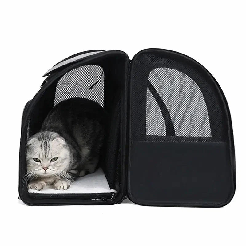 Sac à Dos Extensible pour Chat - Confort et Espace