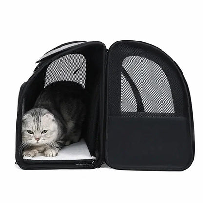 Sac à Dos Extensible pour Chat - Confort et Espace