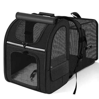 Sac à Dos Extensible pour Chat - Confort et Espace
