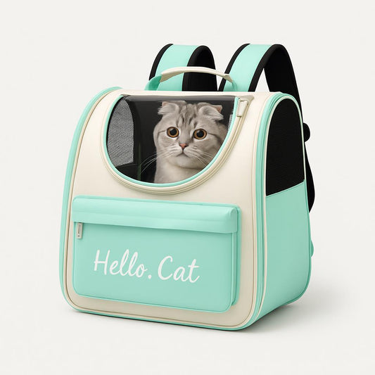 Sac à Dos Chat Respirant | Transport Sûr