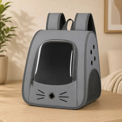 Sac de Transport Chat Transparent et Confortable