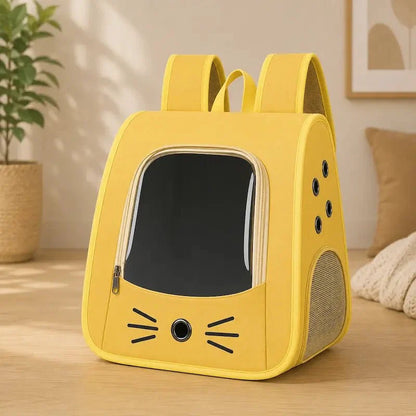 Sac de Transport Chat Transparent et Confortable