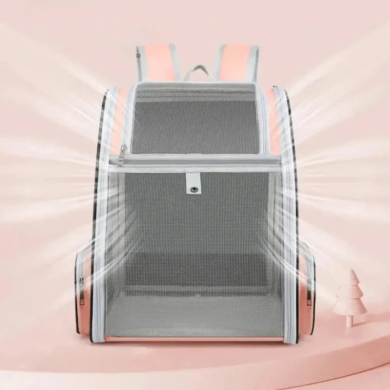 Sac à Dos Chat Respirant - Ventilation Optimale