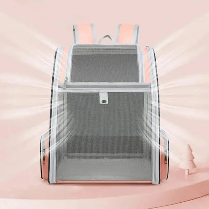 Sac à Dos Chat Respirant - Ventilation Optimale