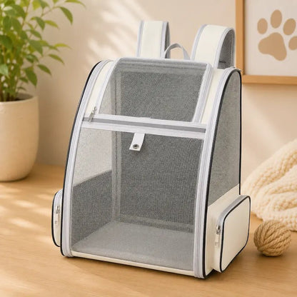 Sac à Dos Chat Respirant - Ventilation Optimale