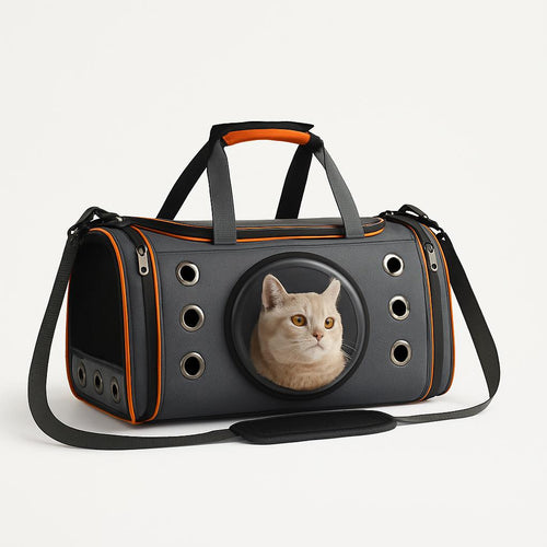 Sac de Transport Chat Bulle - Vue Panoramique