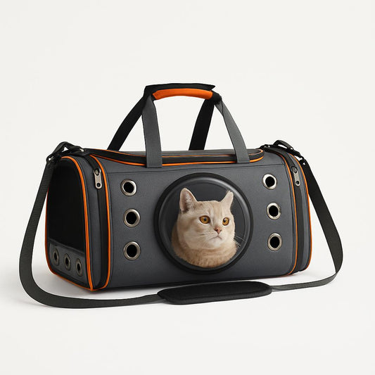 Sac de Transport Chat Bulle - Vue Panoramique