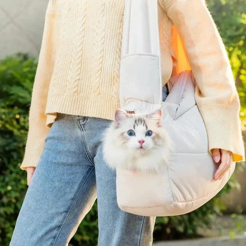 Sac Bandoulière Chat - Transport Confortable