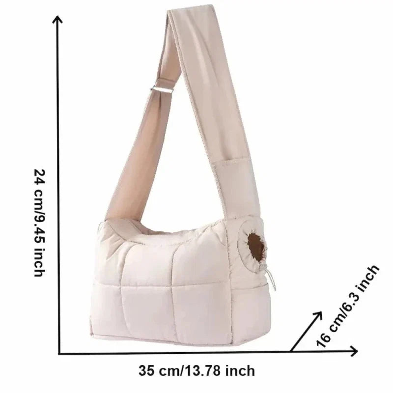 Sac Bandoulière Chat - Transport Confortable