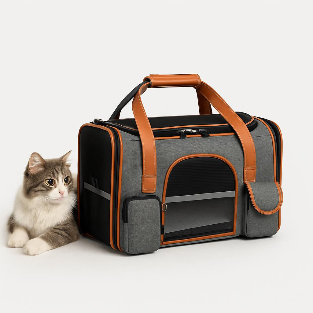 Sac de Transport Chat 10 kg - Confort et Praticité