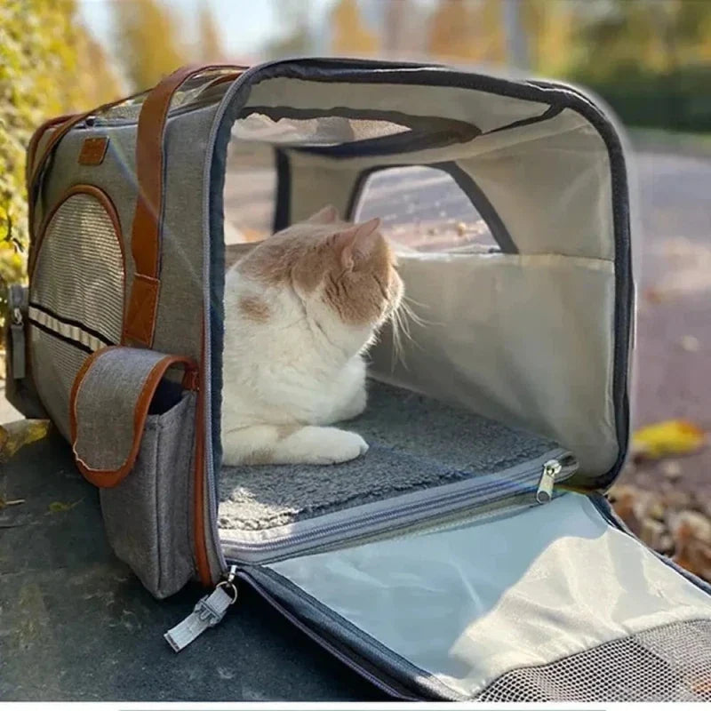 Sac de Transport Chat 10 kg - Confort et Praticité