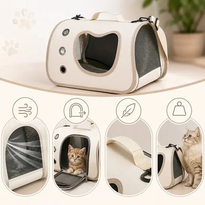 Sac de Transport pour Chat - Confort et Sécurité