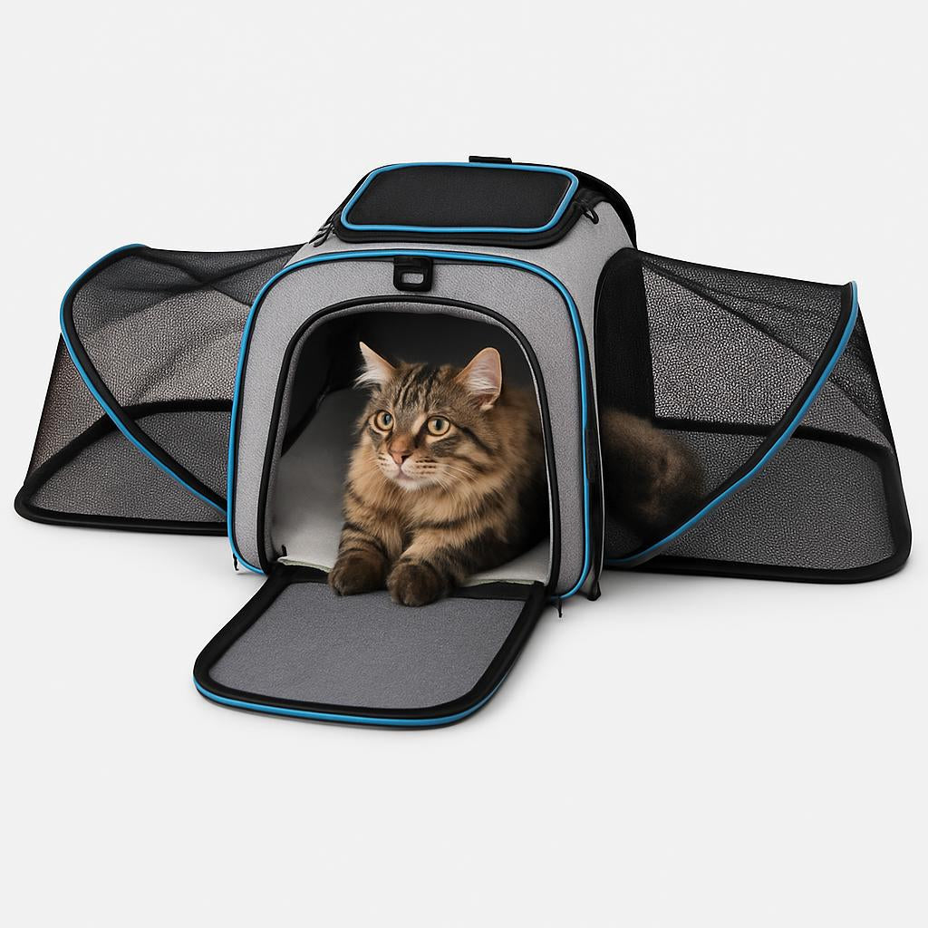 Sac Transport Chat XXL - Espace Extensible
