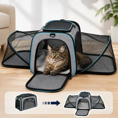 Sac Transport Chat XXL - Espace Extensible