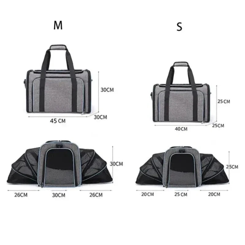 Sac Transport Chat XXL - Espace Extensible