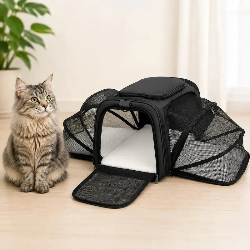 Sac Transport Chat XXL - Espace Extensible