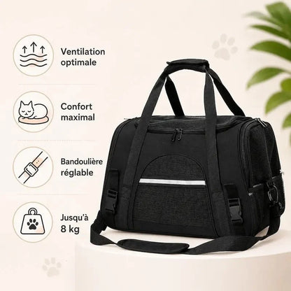 Sac de Transport Chat Pratique et Confortable