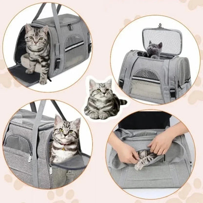 Sac de Transport Chat Pratique et Confortable