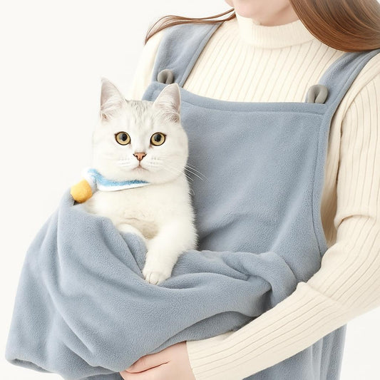 Tablier Transport Chat Confortable et Anti-Stress