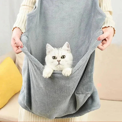 Tablier Transport Chat Confortable et Anti-Stress