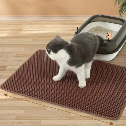 Tapis Litière Antidérapant pour Chat