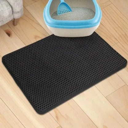 Tapis Litière Antidérapant pour Chat