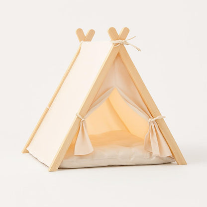 Tente Chat Cosy en Bois - Espace Apaisant
