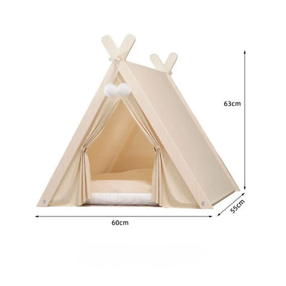 Tente Chat Cosy en Bois - Espace Apaisant