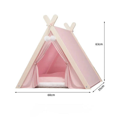 Tente Chat Cosy en Bois - Espace Apaisant