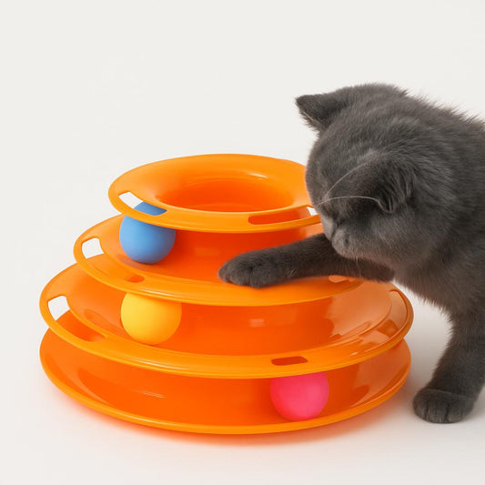 Jouet Interactif Chat Anti-Stress - Tour de Jeu