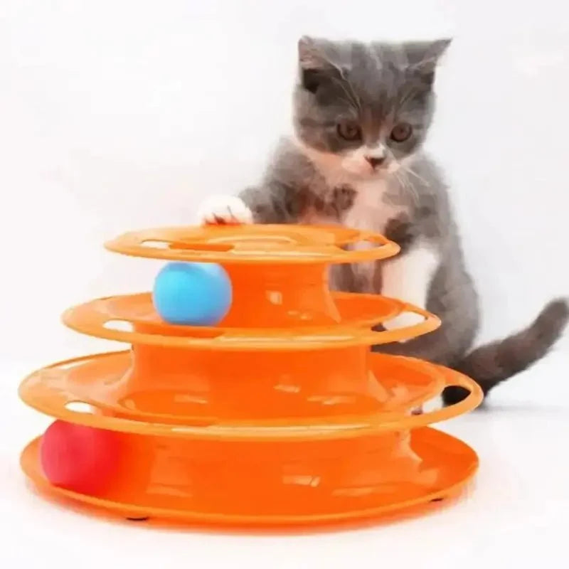 Jouet Interactif Chat Anti-Stress - Tour de Jeu