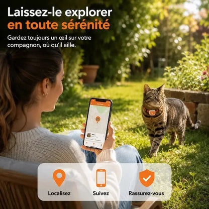 Traceur GPS Chat 4G - Suivi en Temps Réel