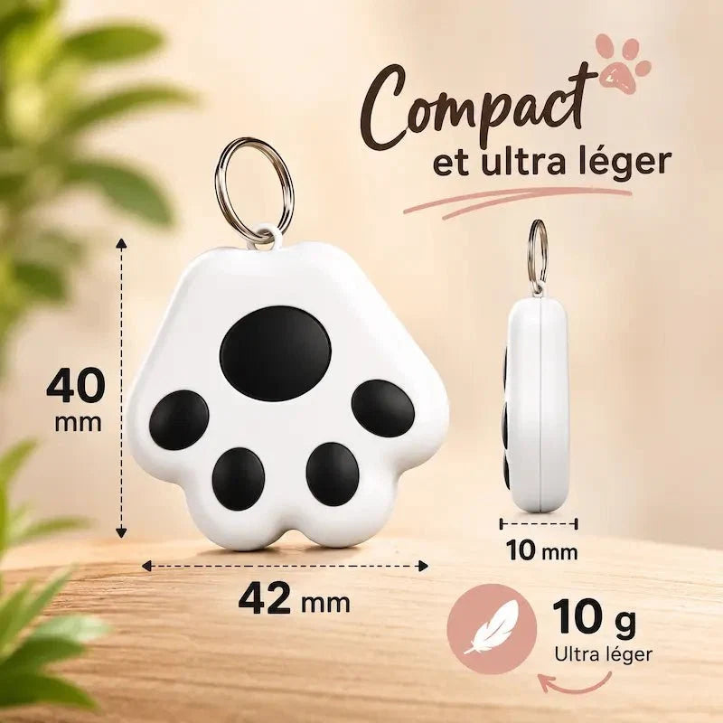 Traceur GPS Chat Léger - Suivi Bluetooth Précis