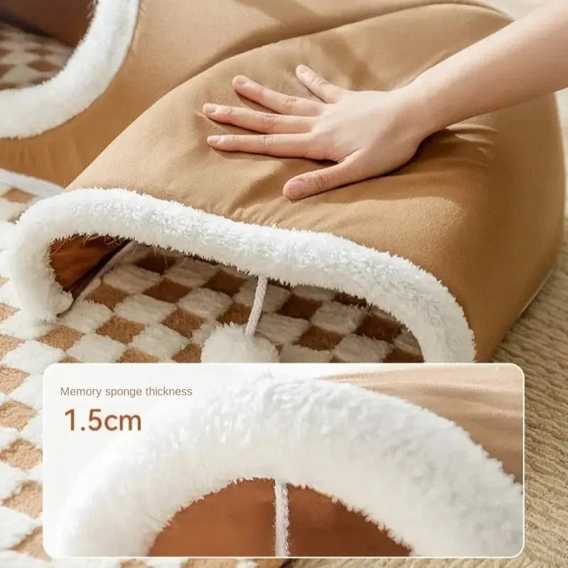 Tapis Tunnel Chat Confort et Jeu