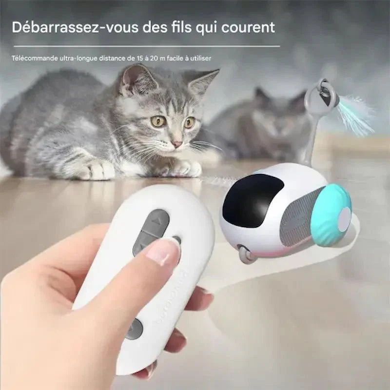 Jouet Télécommandé Chat - Amusement Assuré